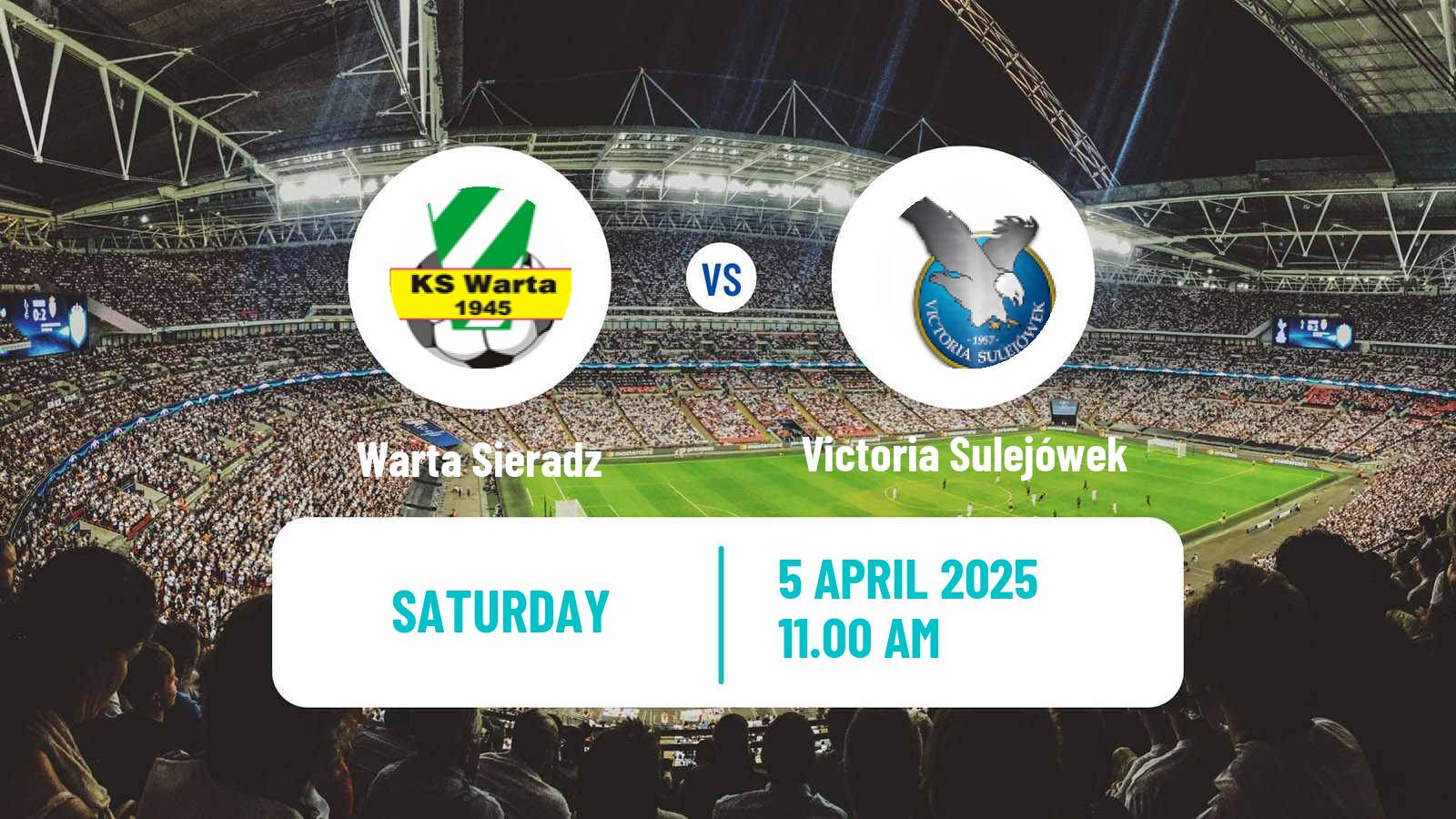 Soccer Polish Division 3 - Group I Warta Sieradz - Victoria Sulejówek