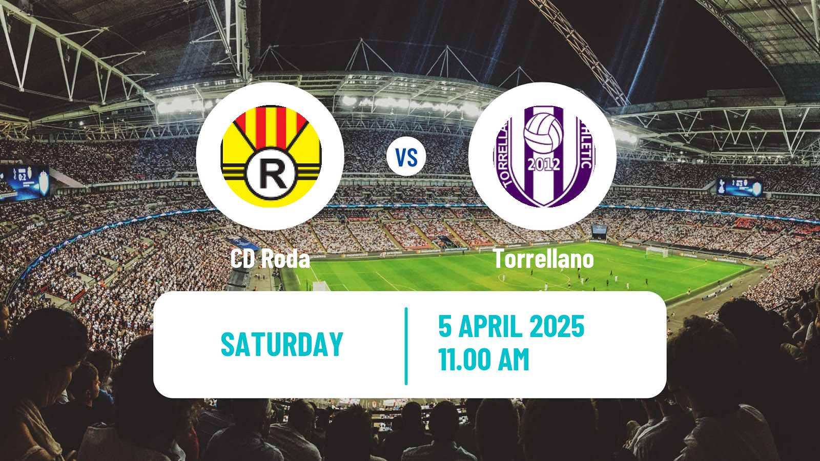 Soccer Spanish Tercera RFEF - Group 6 Roda - Torrellano