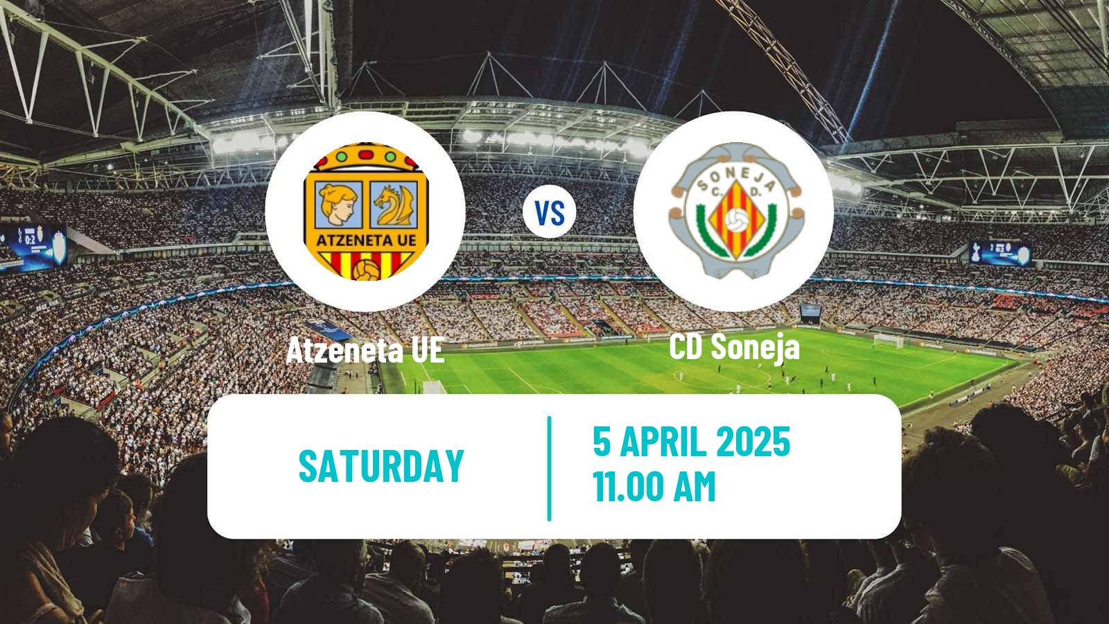 Soccer Spanish Tercera RFEF - Group 6 Atzeneta - Soneja