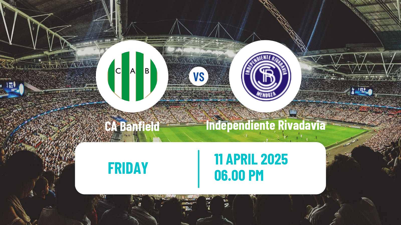 Soccer Argentinian Liga Profesional Banfield - Independiente Rivadavia