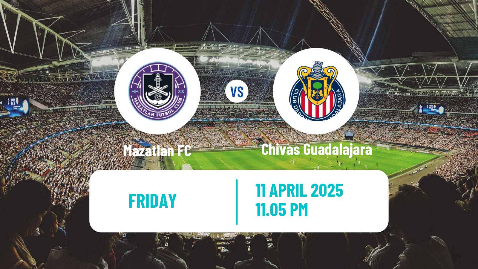 Soccer Mexican Liga MX Mazatlan - Chivas Guadalajara