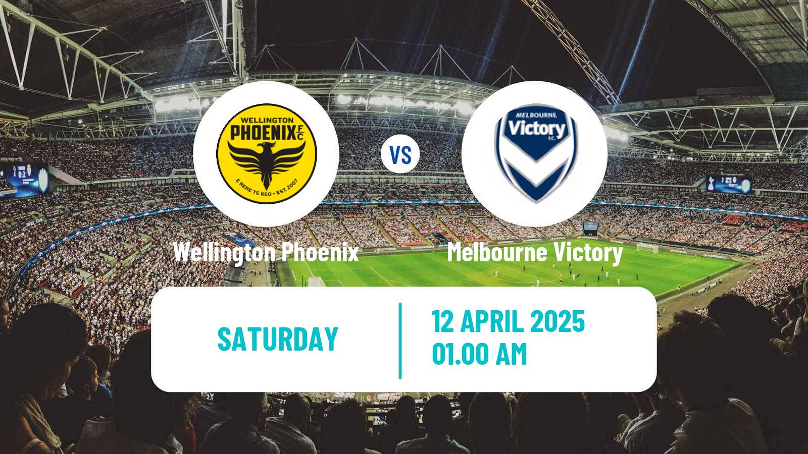 Soccer Australian A-League Wellington Phoenix - Melbourne Victory