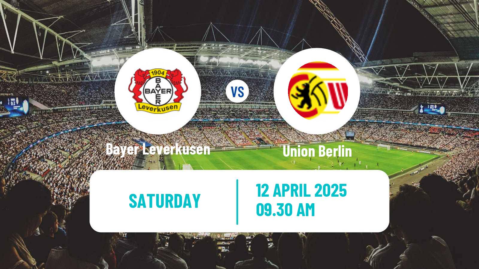 Soccer German Bundesliga Bayer Leverkusen - Union Berlin