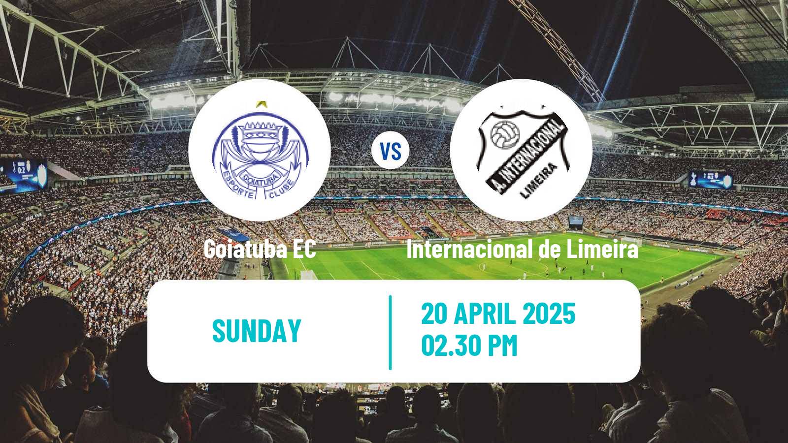 Soccer Brazilian Serie D Goiatuba - Internacional de Limeira