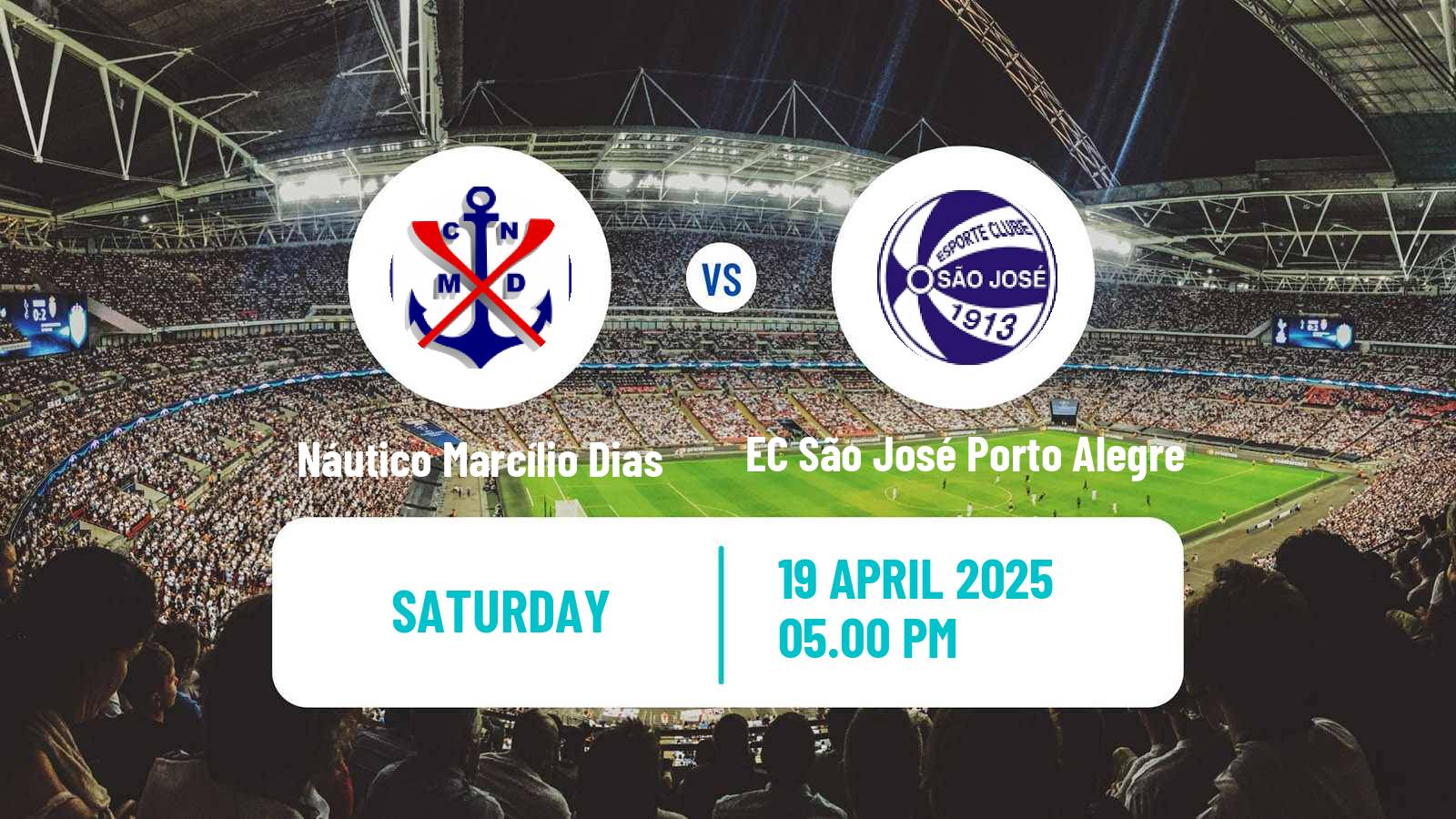 Soccer Brazilian Serie D Náutico Marcílio Dias - EC São José Porto Alegre