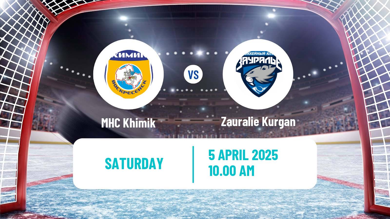 Hockey VHL Khimik - Zauralie Kurgan