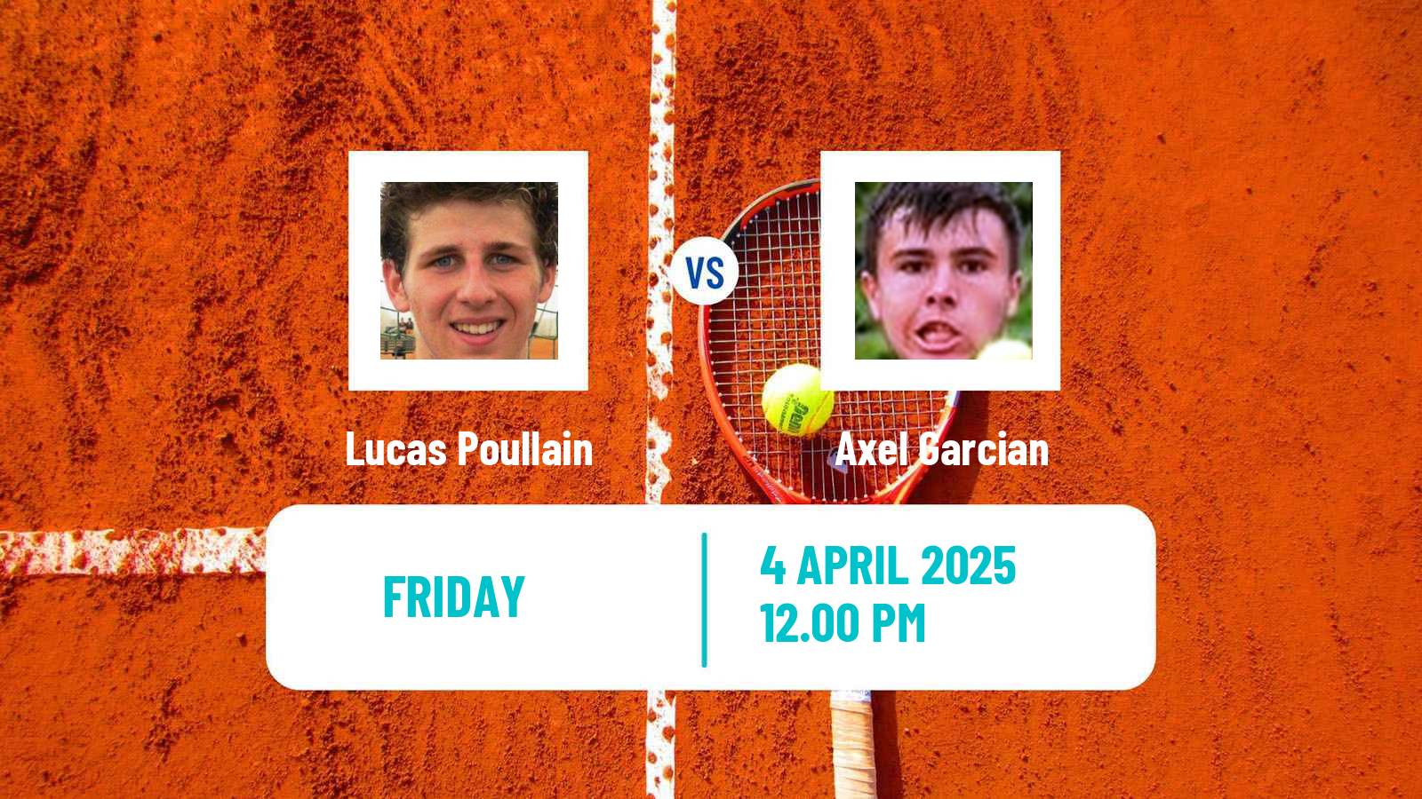 Tennis ITF M15 Lons Le Saunier Men Lucas Poullain - Axel Garcian