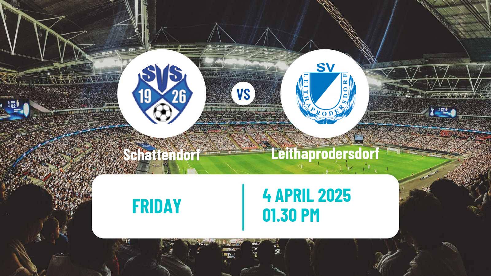 Soccer Austrian Landesliga Burgenland Schattendorf - Leithaprodersdorf