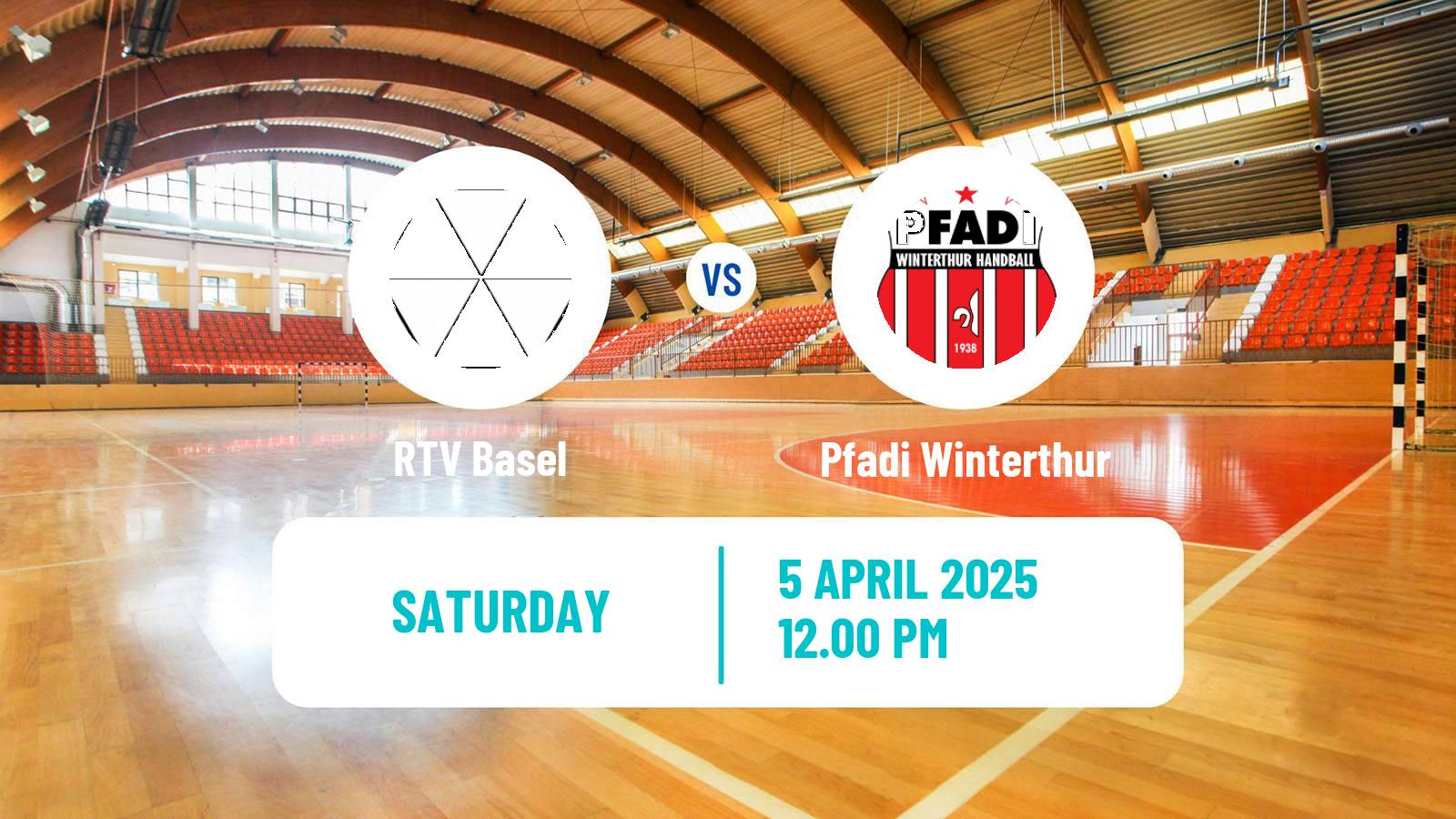 Handball Swiss NLA Handball RTV Basel - Pfadi Winterthur