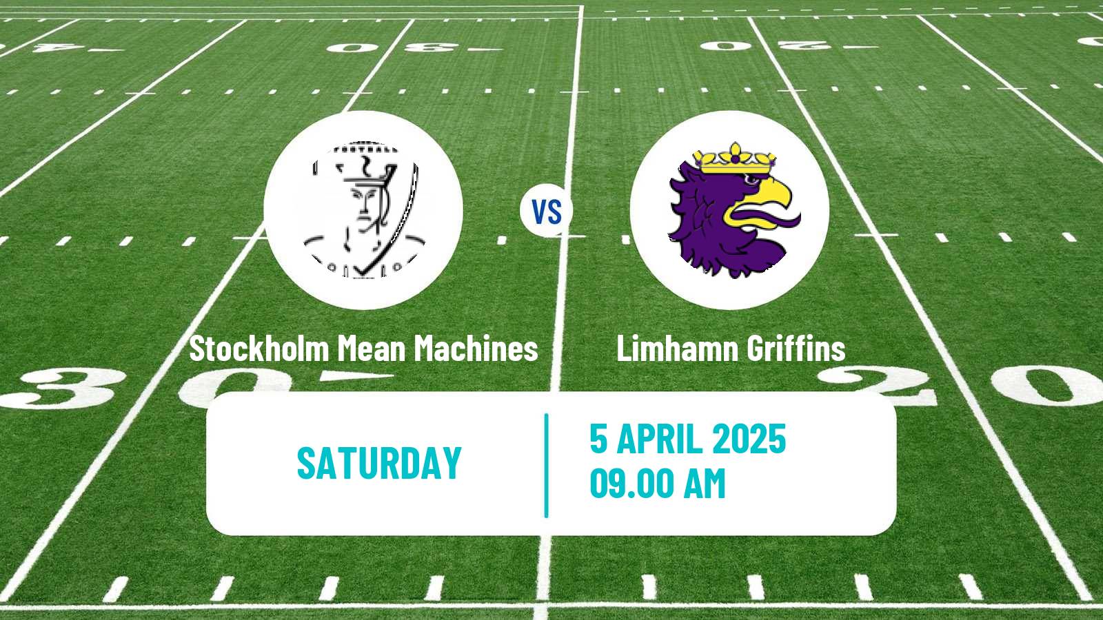 American football Swedish Superserien American Football Stockholm Mean Machines - Limhamn Griffins