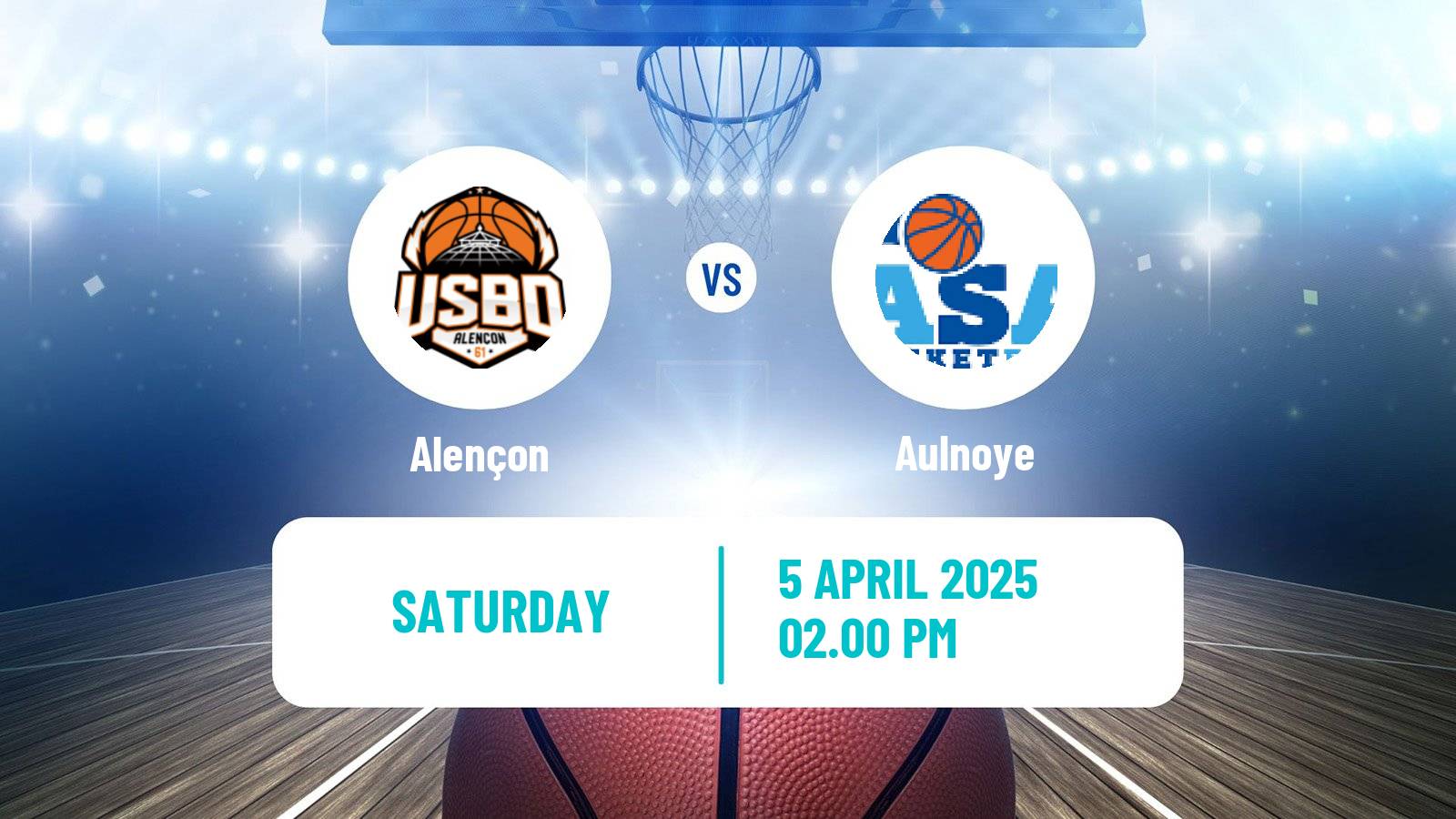 Basketball French Ligue 2 Basketball Women Alençon - Aulnoye