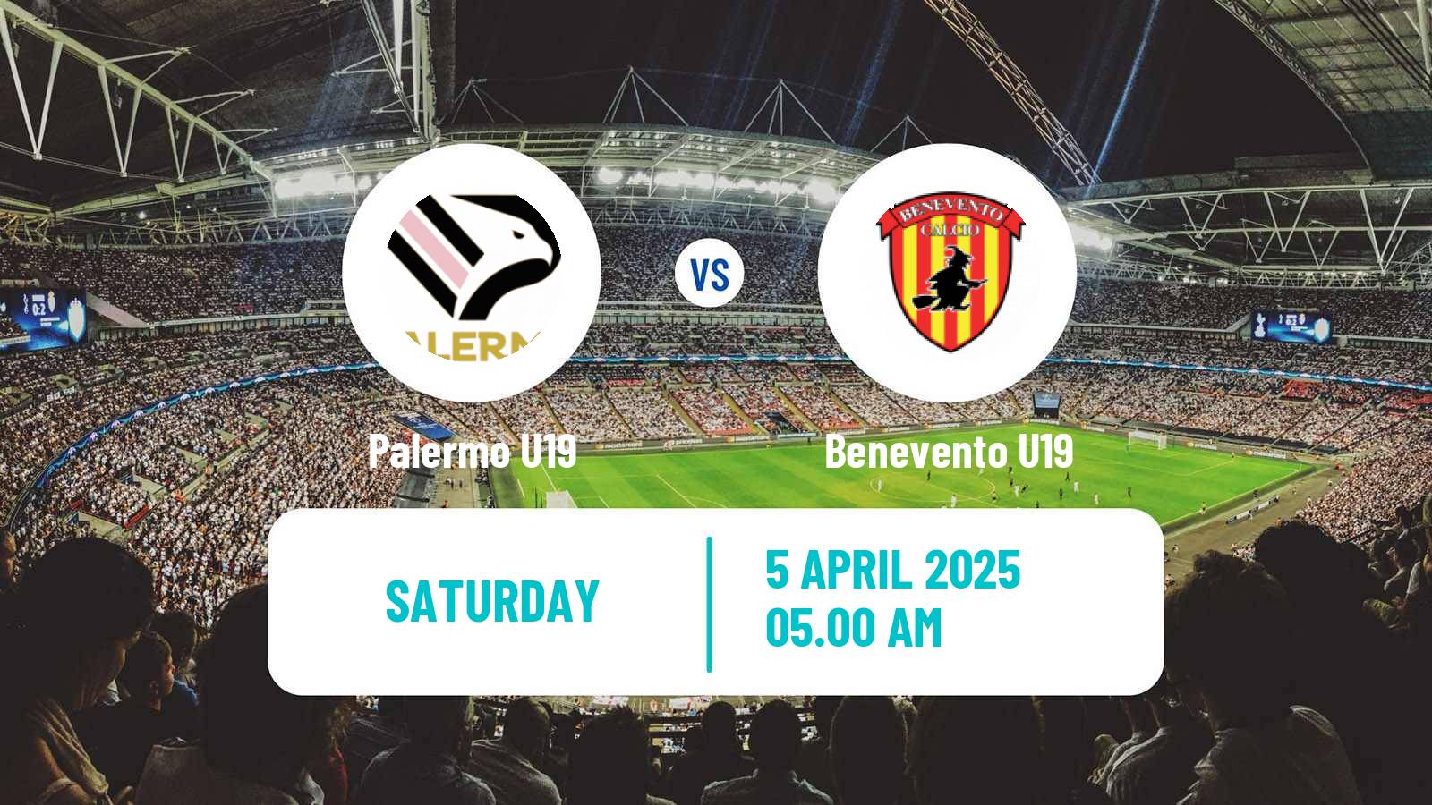 Football Italian Primavera 2 Palermo U19 - Benevento U19