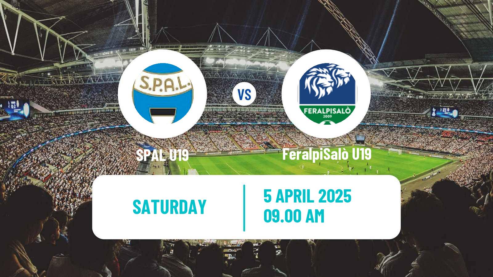 Football Italian Primavera 2 SPAL U19 - FeralpiSalò U19
