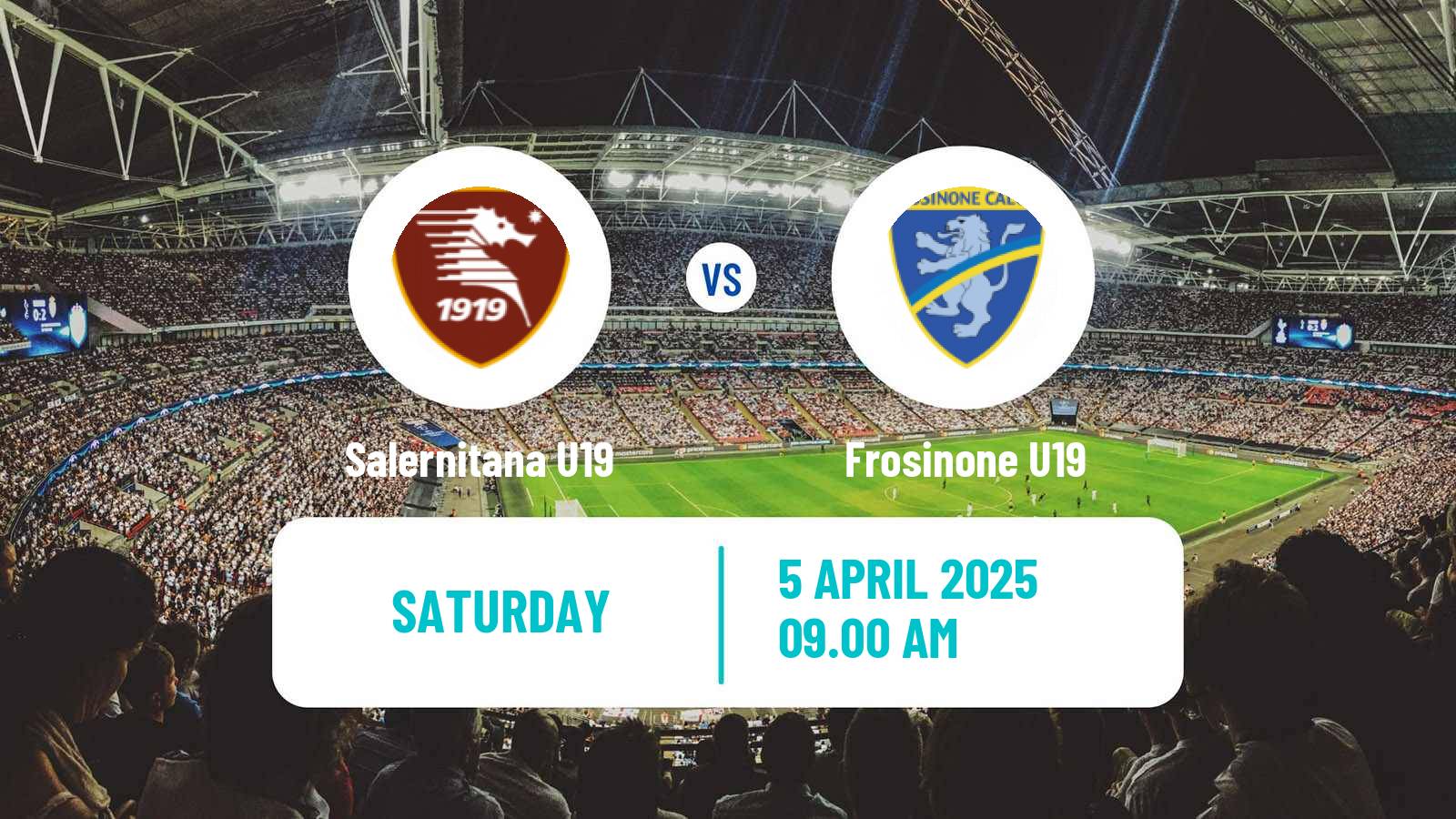 Soccer Italian Primavera 2 Salernitana U19 - Frosinone U19