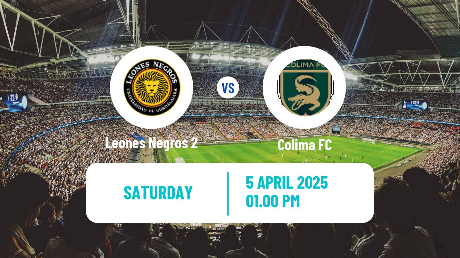 Football Mexican Liga Premier Serie A Leones Negros 2 - Colima