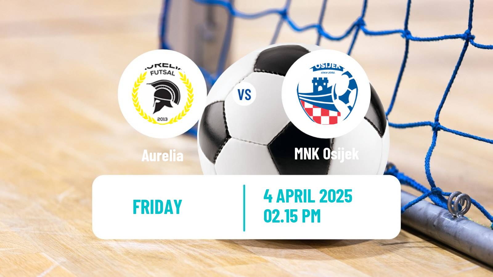 Futsal Croatian 1 HMNL Aurelia - Osijek