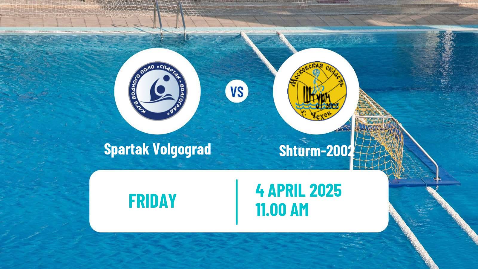 Water polo Russian Championship Water Polo Spartak Volgograd - Shturm-2002