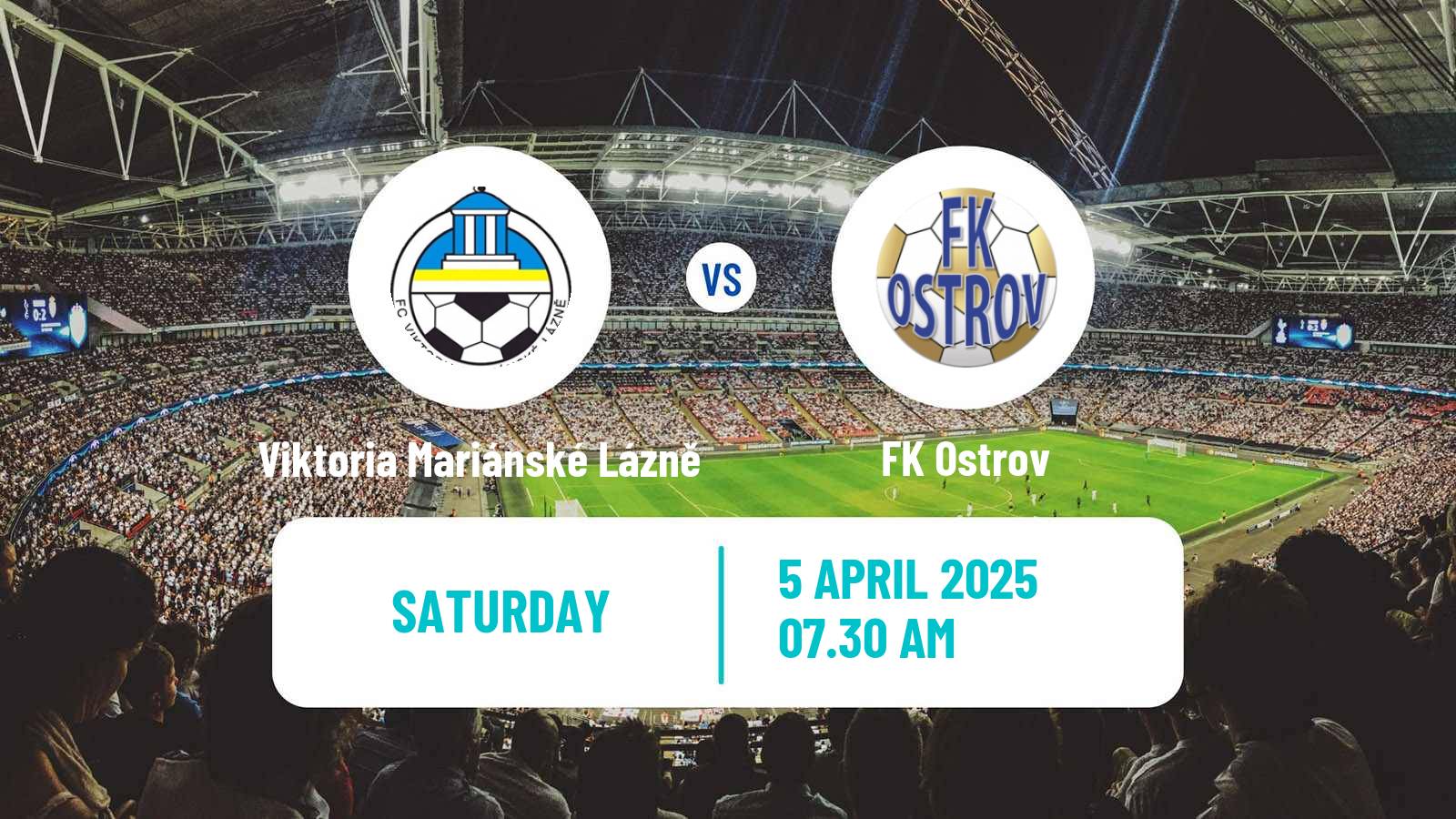 Soccer Czech Division B Viktoria Mariánské Lázně - Ostrov