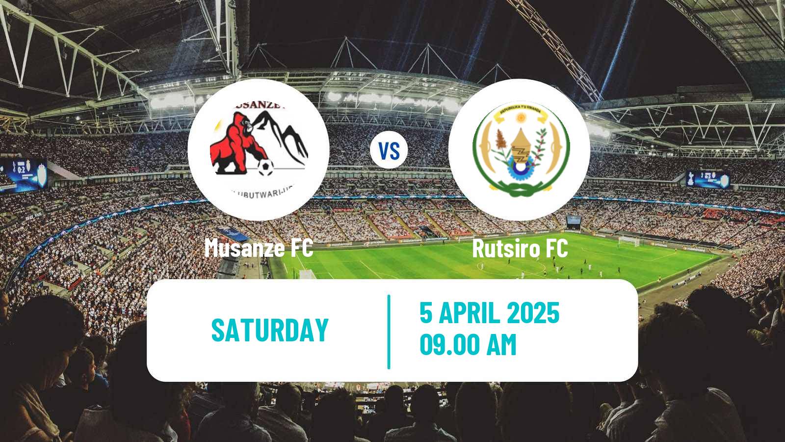 Soccer Rwanda Premier League Musanze - Rutsiro