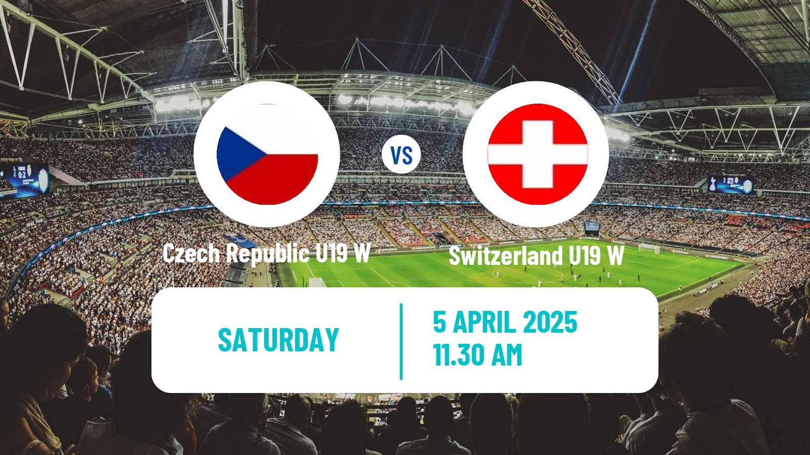Soccer UEFA Euro U19 Women Czech Republic U19 W - Switzerland U19 W