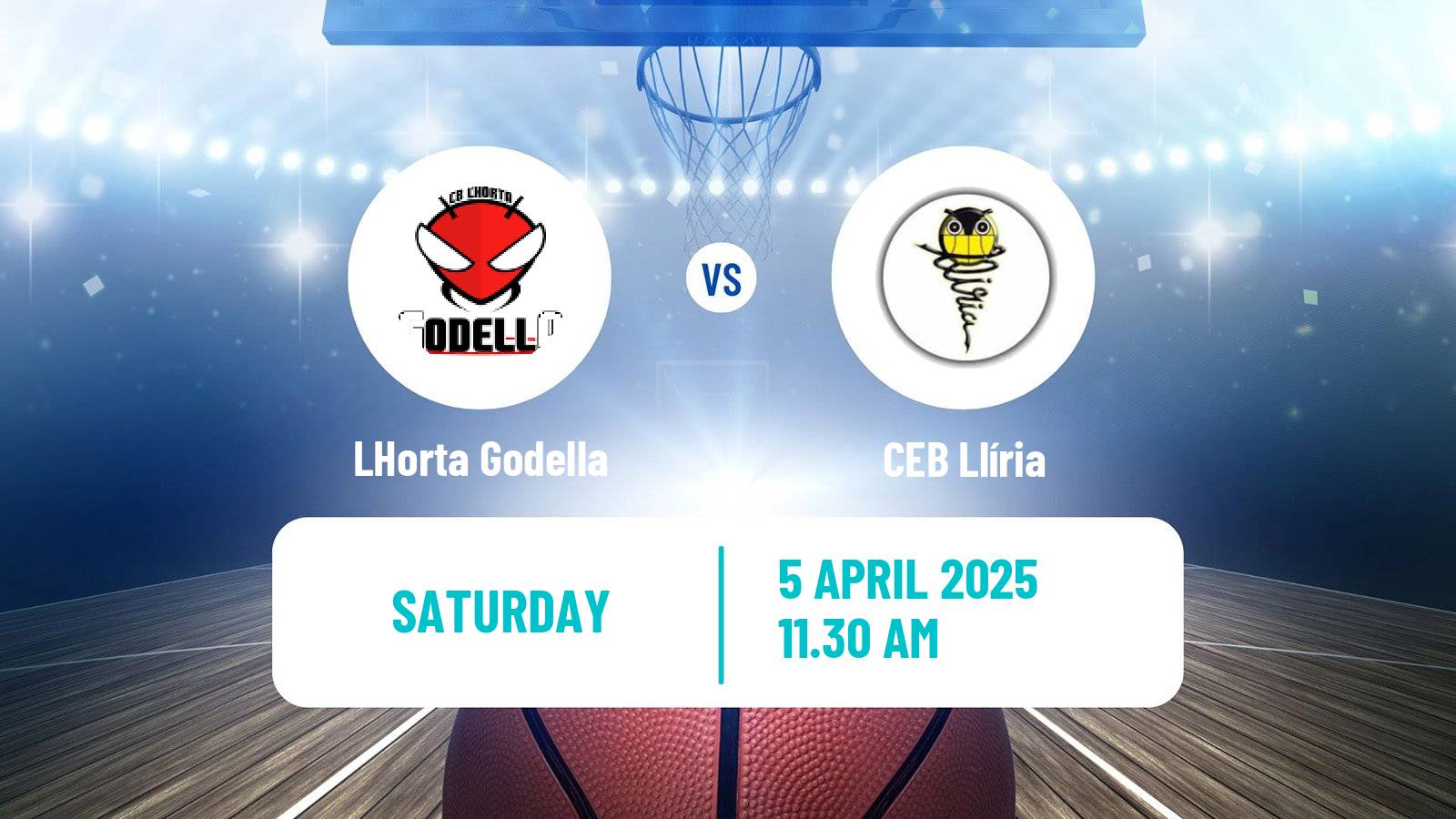 Basketball Spanish LEB Plata LHorta Godella - Llíria