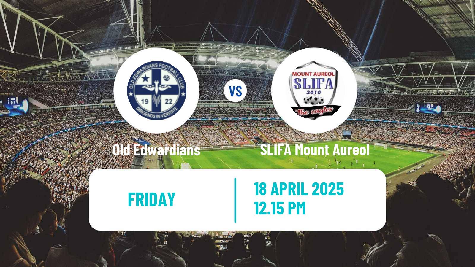 Soccer Sierra Leone Premier League Old Edwardians - SLIFA Mount Aureol