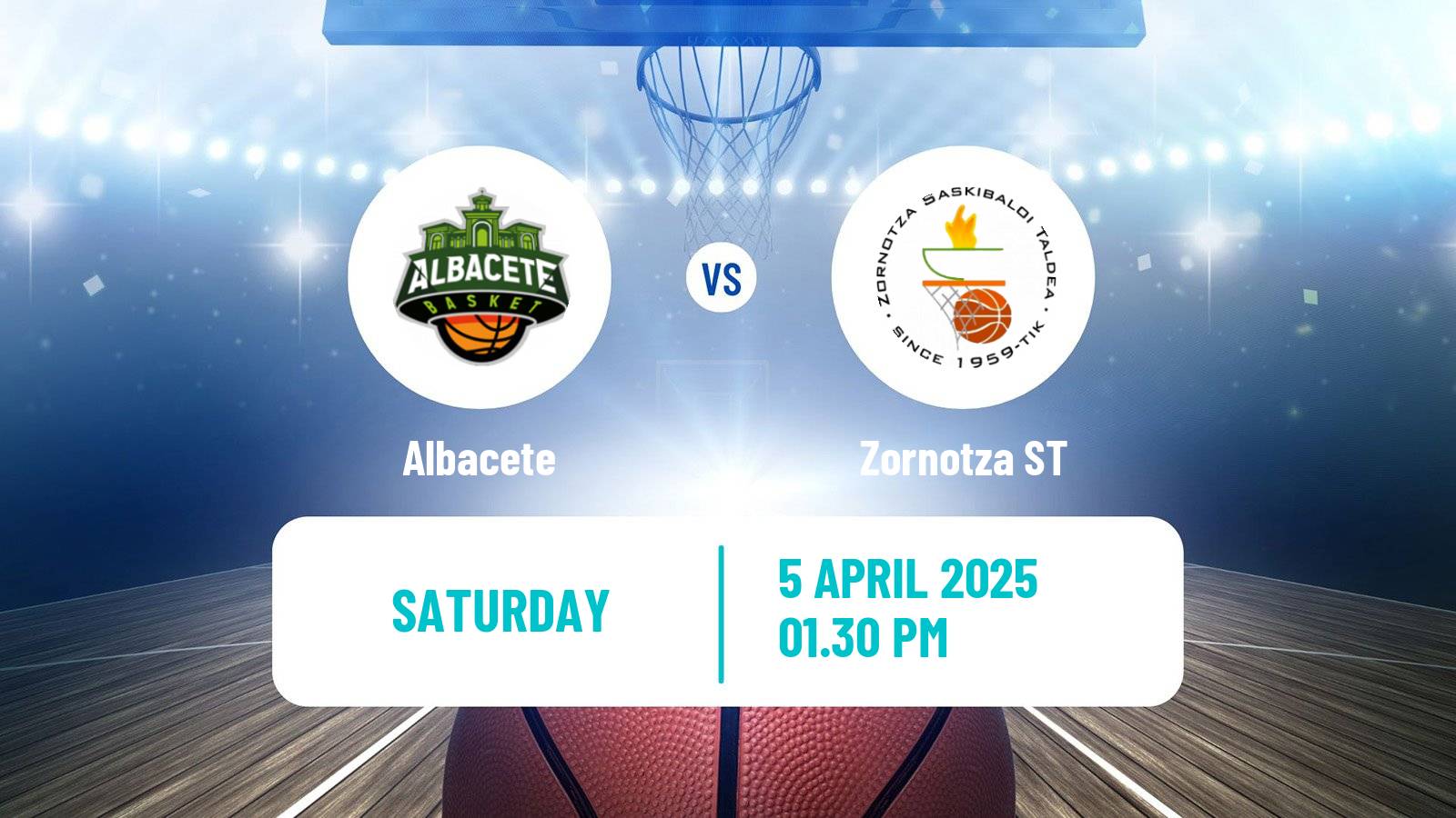 Basketball Spanish LEB Plata Albacete - Zornotza ST