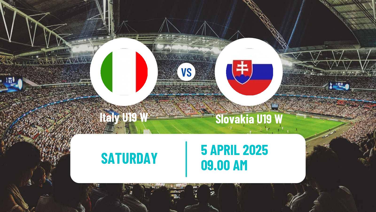 Soccer UEFA Euro U19 Women Italy U19 W - Slovakia U19 W