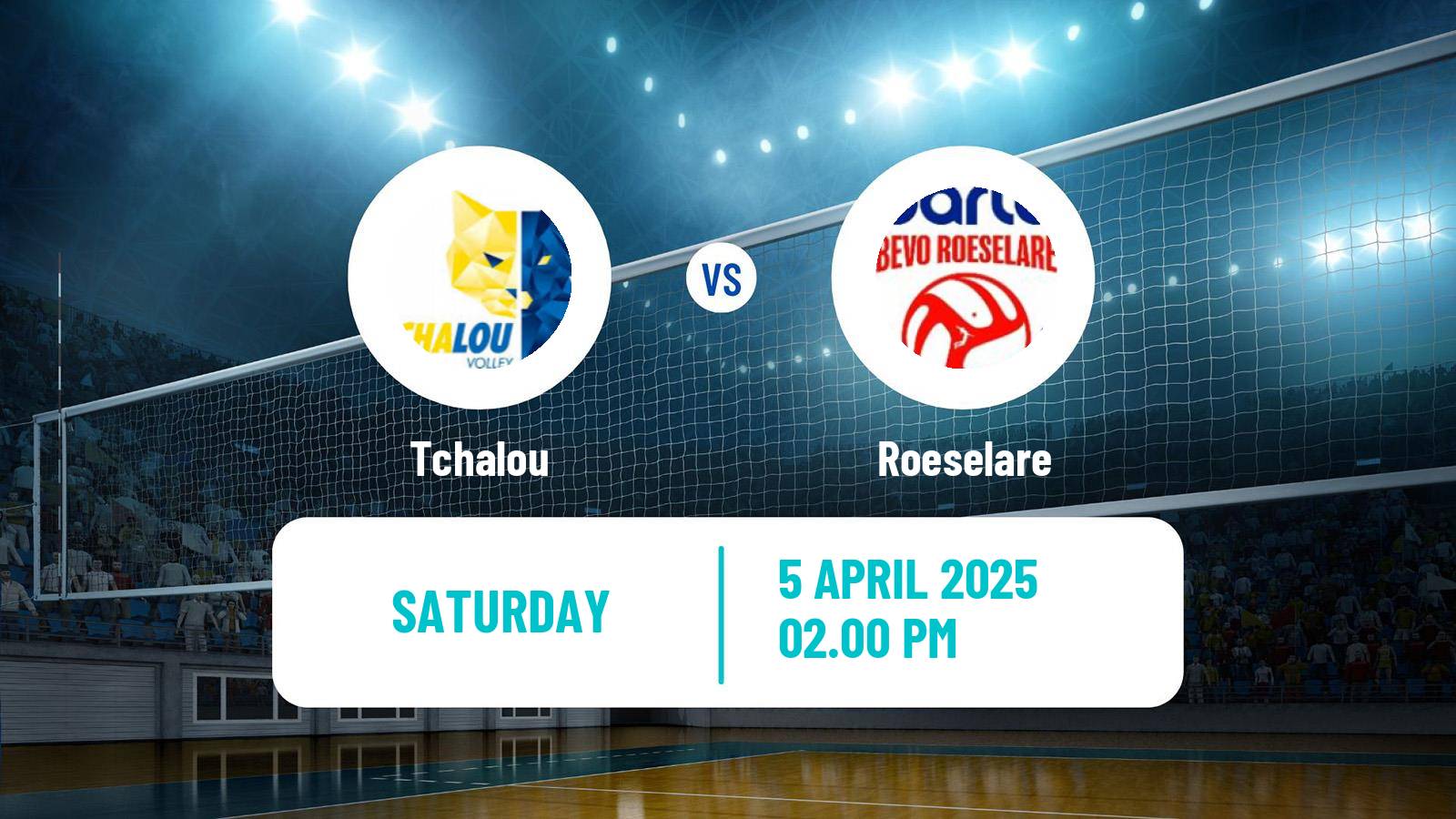 Volleyball Belgian Liga A Volleyball Women Tchalou - Roeselare