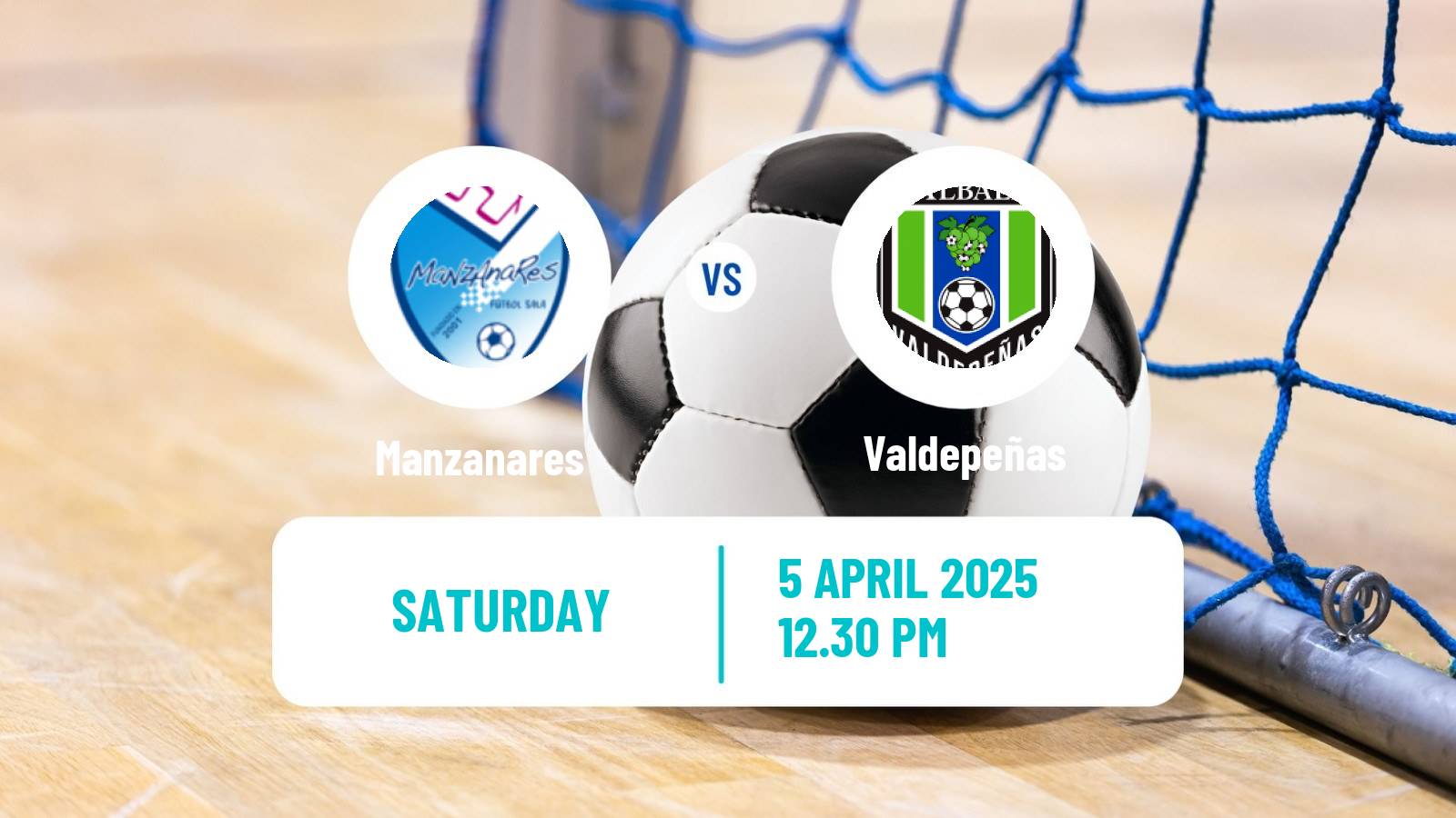 Futsal Spanish Primera Division Futsal Manzanares - Valdepeñas