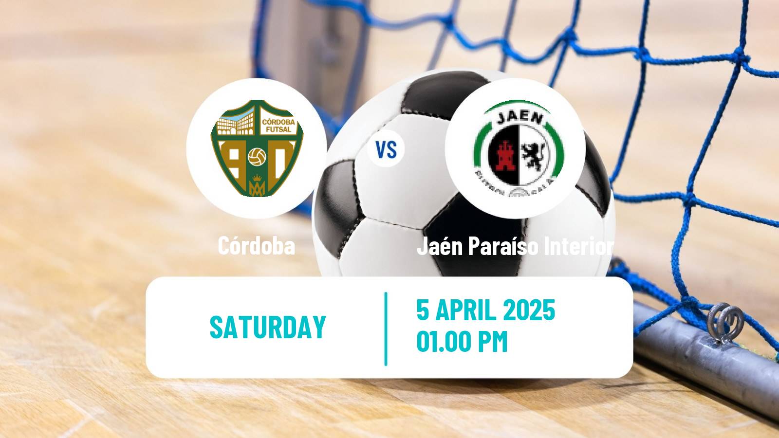 Futsal Spanish Primera Division Futsal Córdoba - Jaén Paraíso Interior