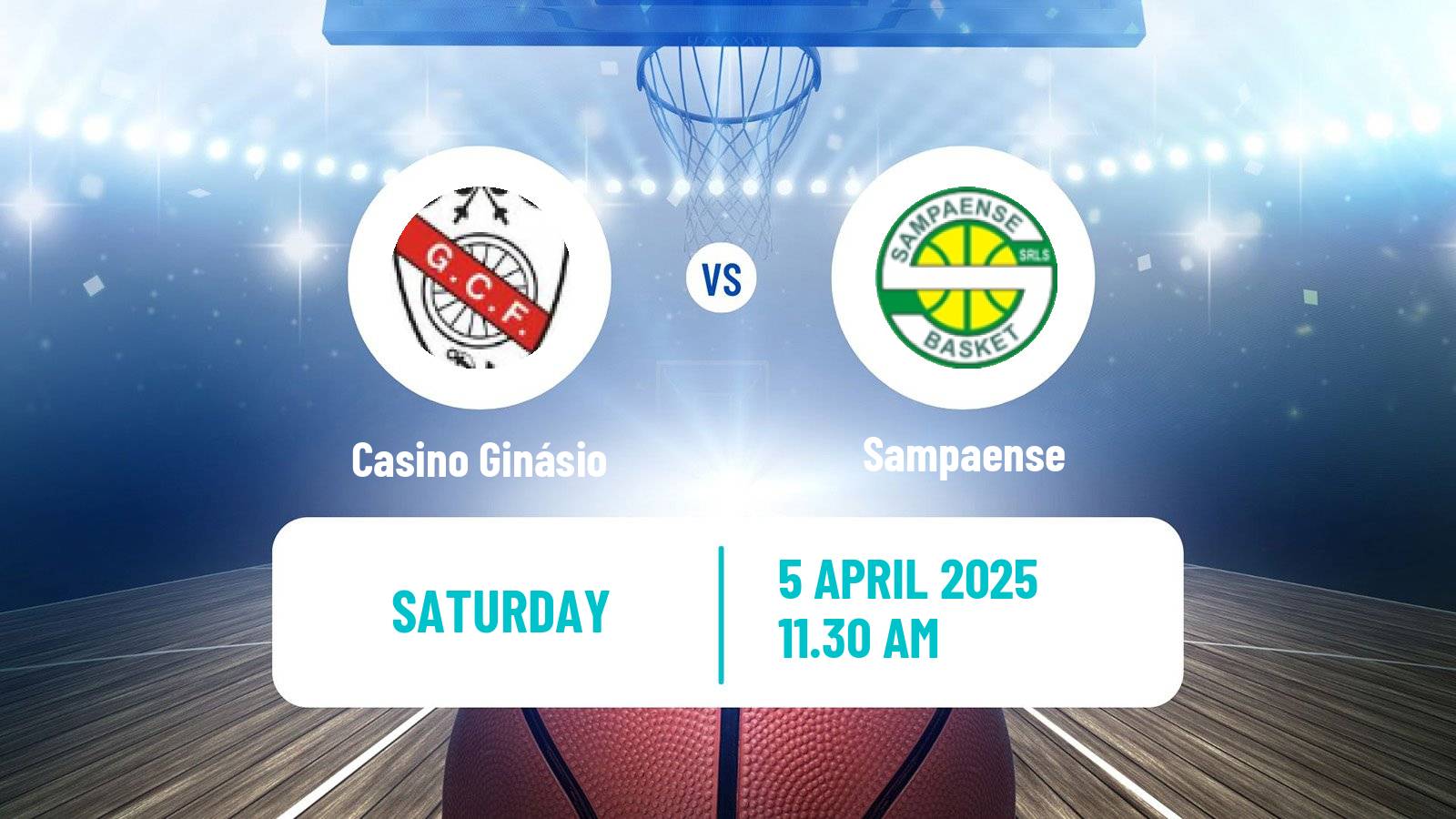Basketball Portuguese Proliga Basketball Casino Ginásio - Sampaense