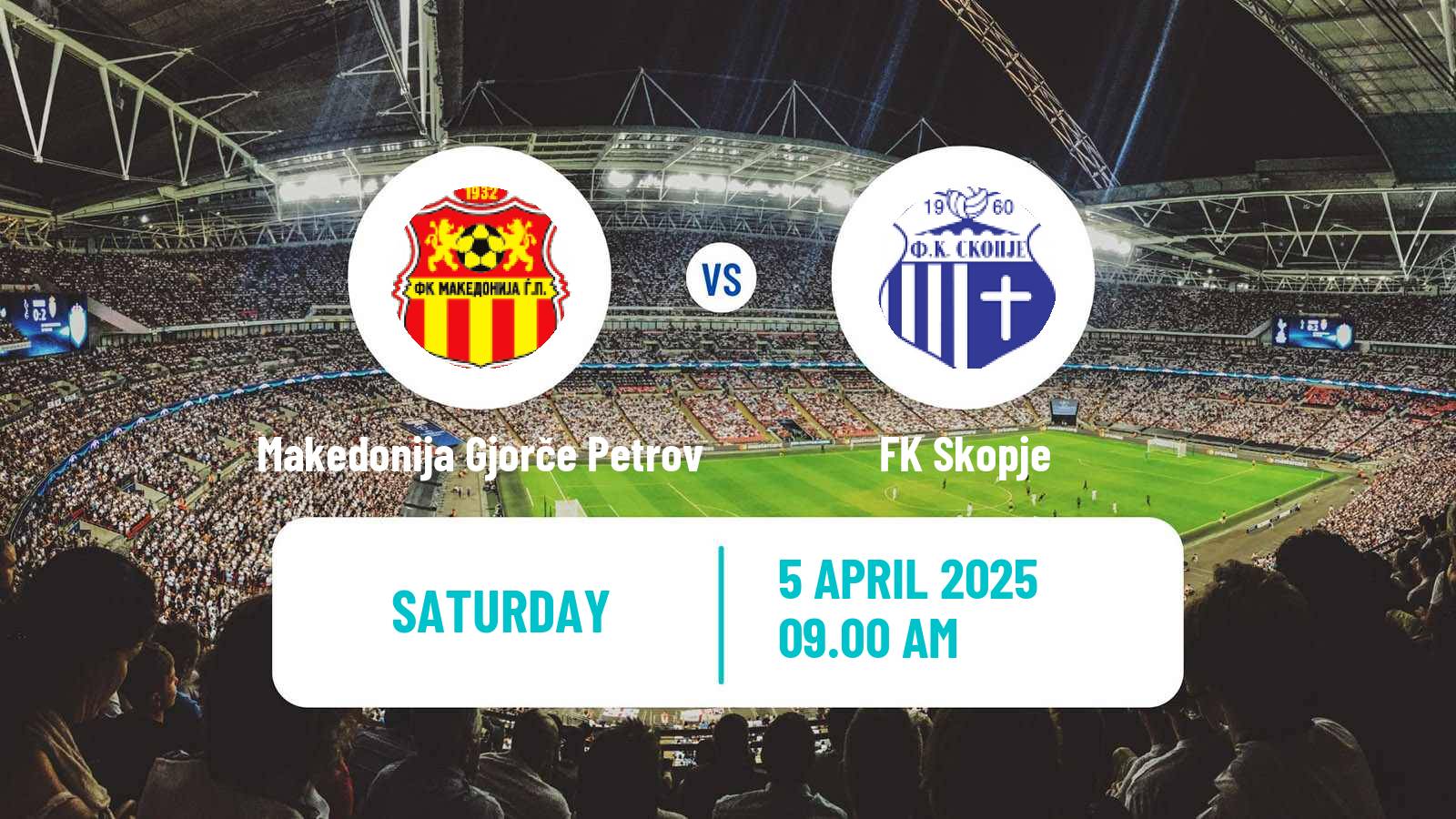 Soccer North Macedonian 2 MFL Makedonija Gjorče Petrov - Skopje