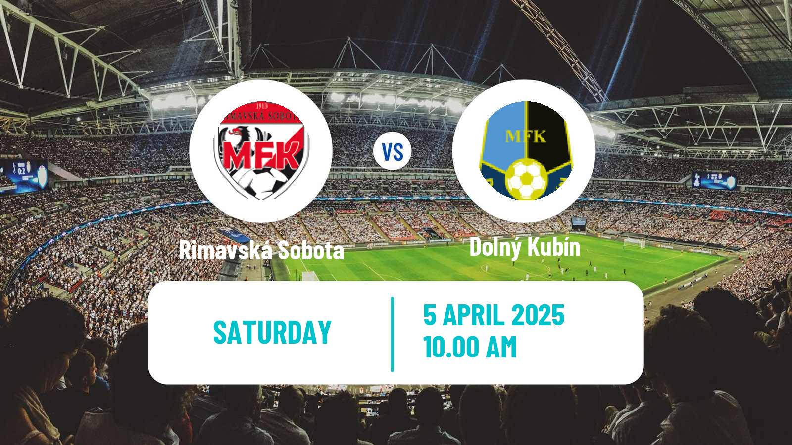 Soccer Slovak 3 Liga East Rimavská Sobota - Dolný Kubín