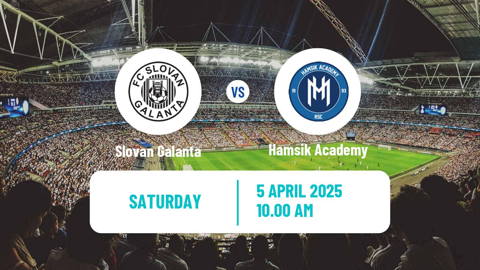 Soccer Slovak 3 Liga West Slovan Galanta - Hamsik Academy