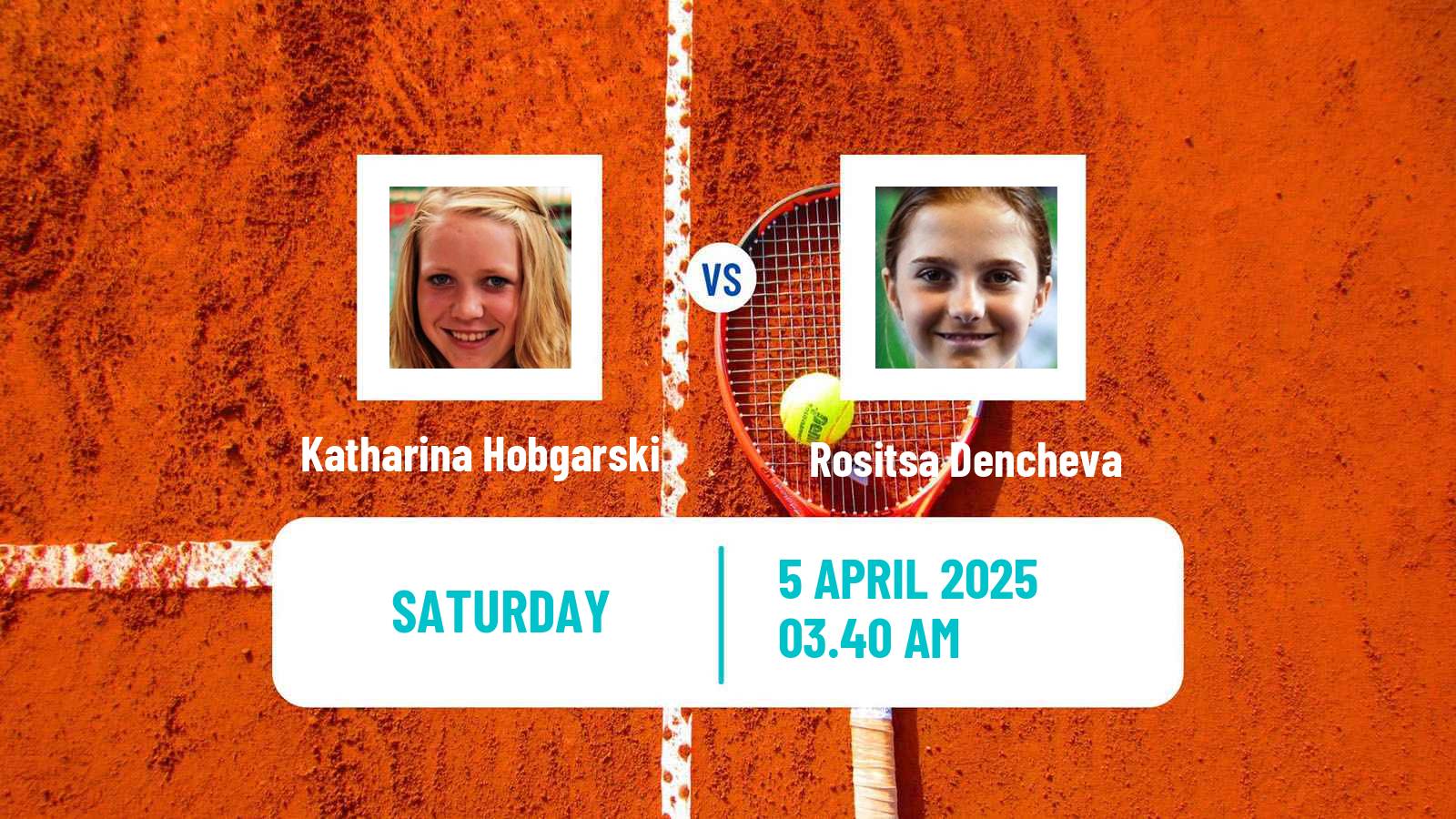 Tennis ITF W15 Heraklion 3 Women Katharina Hobgarski - Rositsa Dencheva