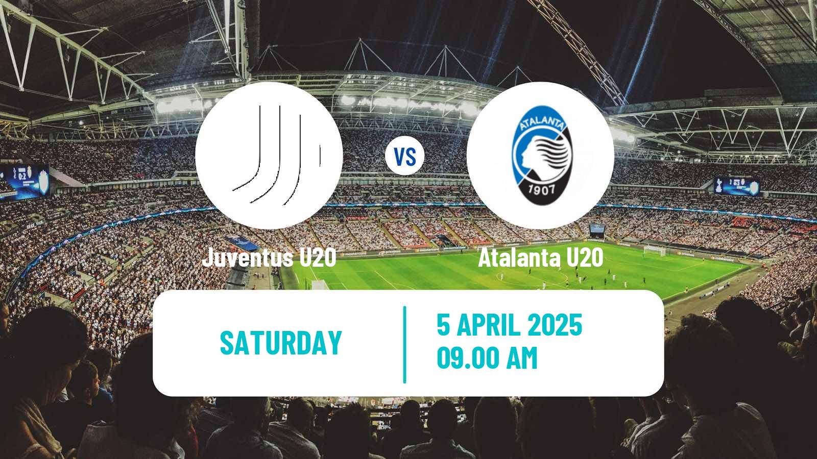 Soccer Italian Primavera 1 Juventus U20 - Atalanta U20