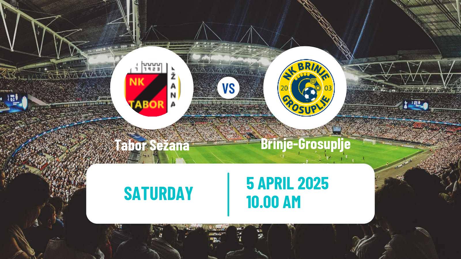 Soccer Slovenian 2 SNL Tabor Sežana - Brinje-Grosuplje