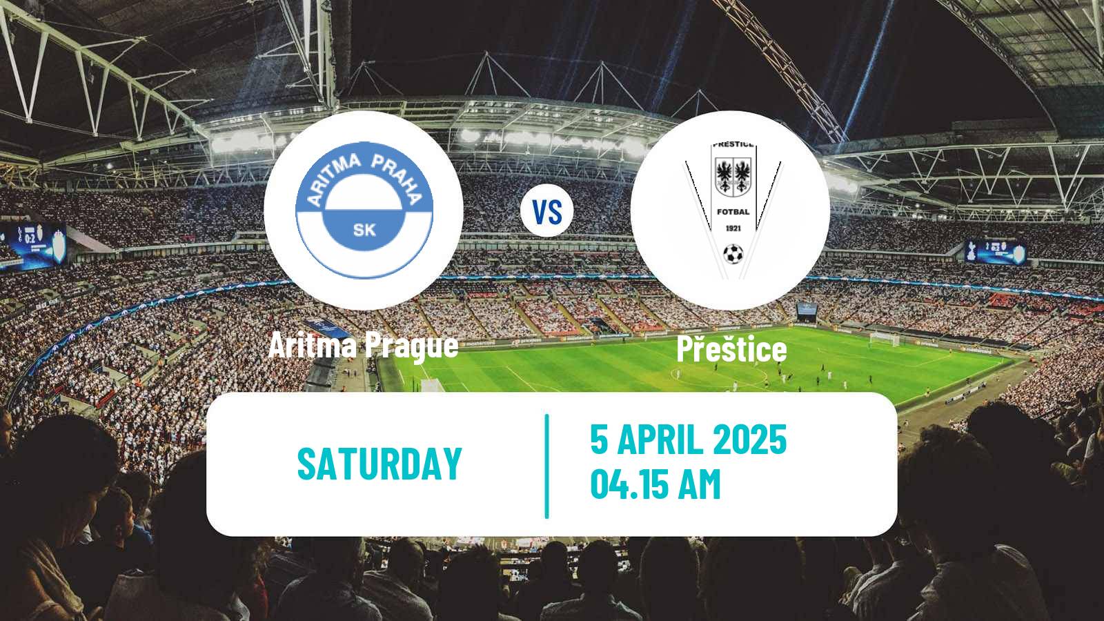 Soccer Czech Division A Aritma Prague - Přeštice