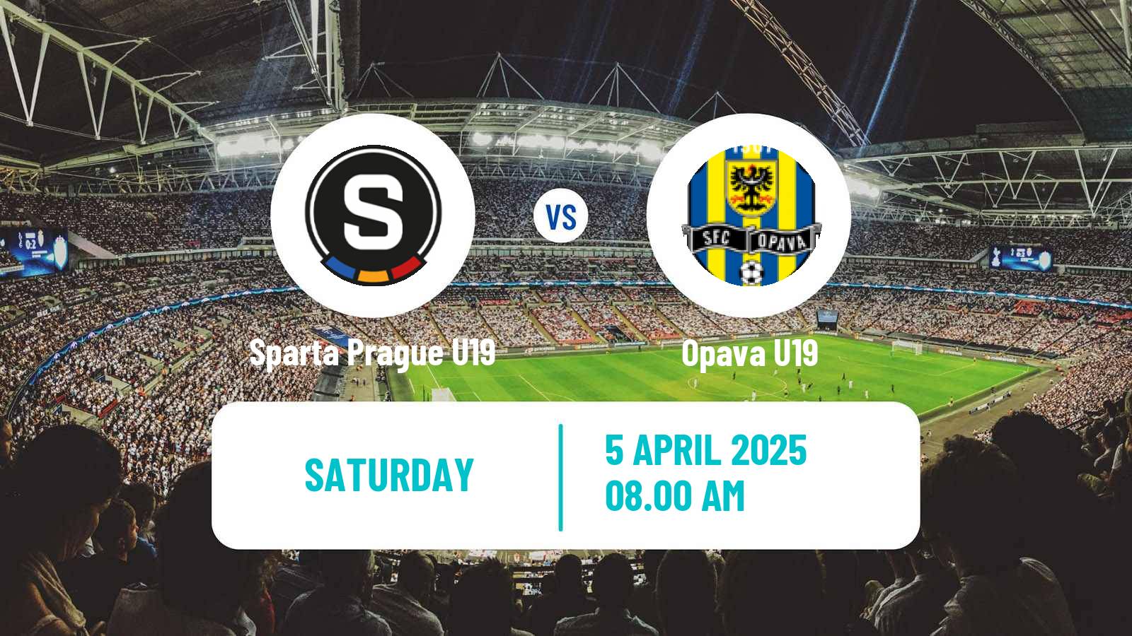Soccer Czech U19 League Sparta Prague U19 - Opava U19