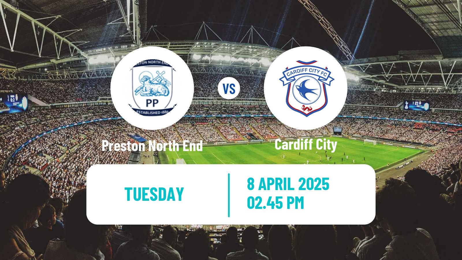 Soccer English League Championship Preston North End - Cardiff City