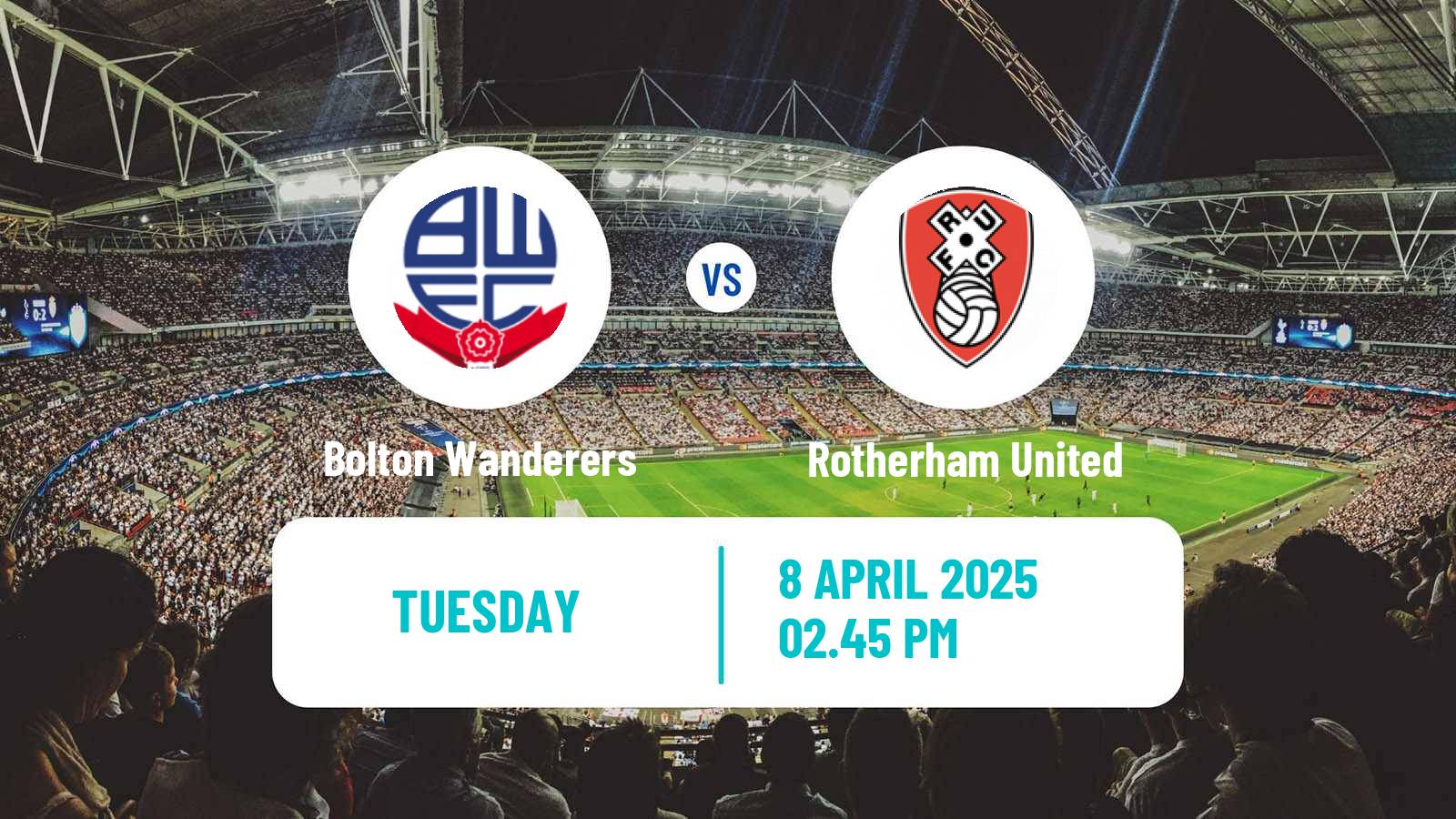 Soccer English League One Bolton Wanderers - Rotherham United