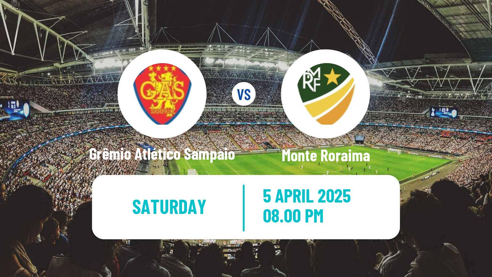Soccer Brazilian Campeonato Roraimense Grêmio Atlético Sampaio - Monte Roraima