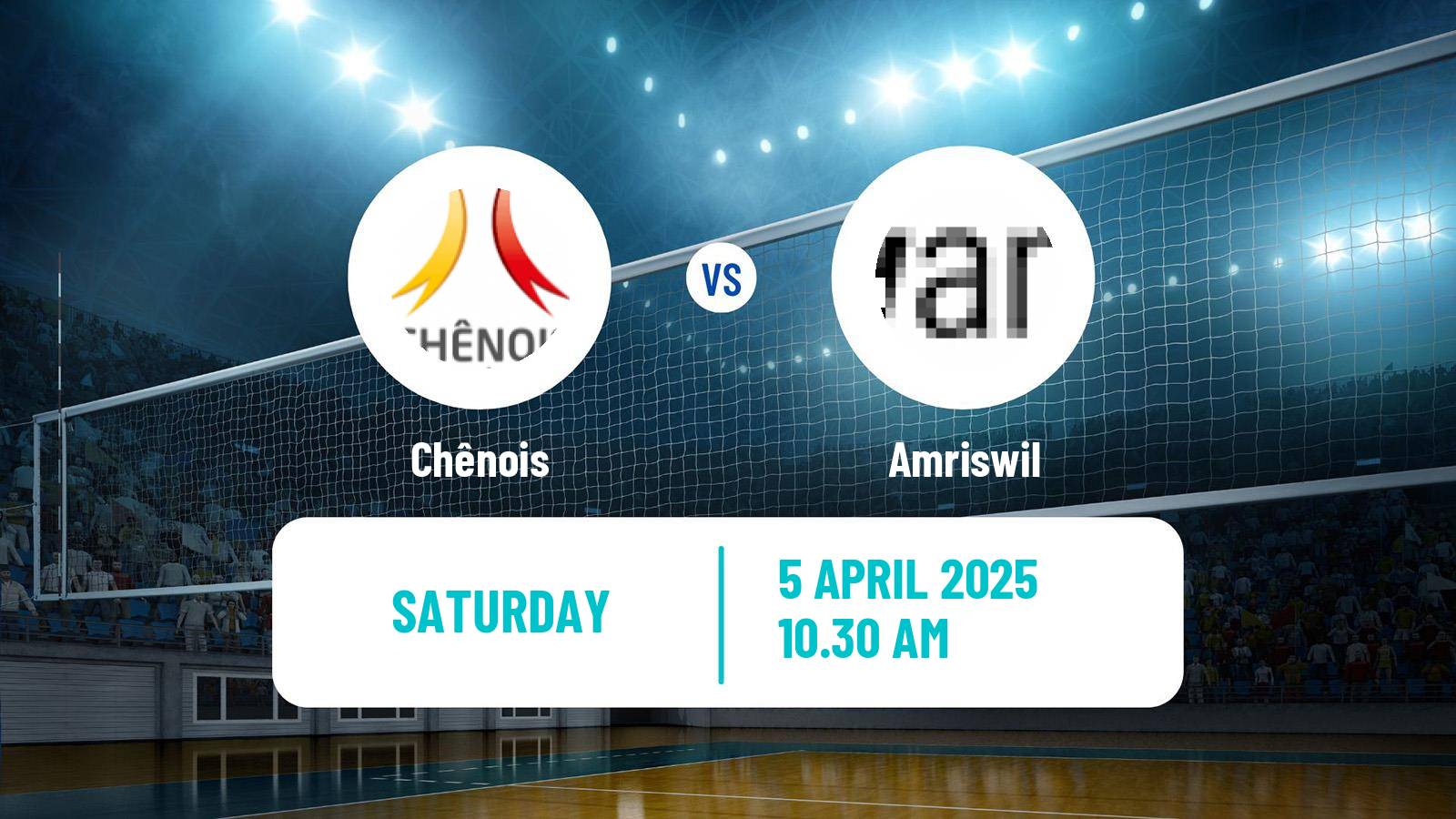 Volleyball Swiss Cup Volleyball Chênois - Amriswil