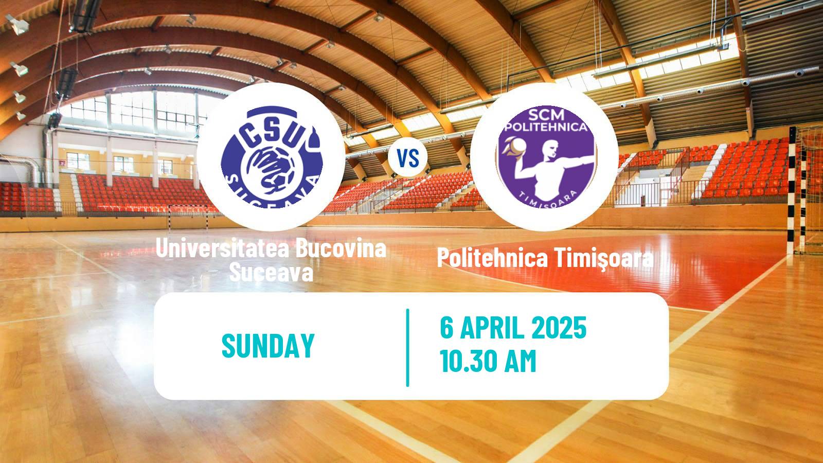 Handball Romanian Liga Nationala Handball Universitatea Bucovina Suceava - Politehnica Timişoara