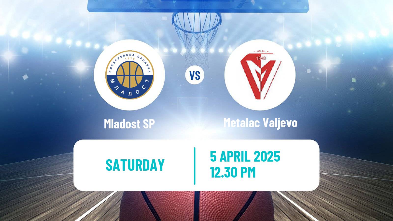 Basketball Serbian First League Basketball Mladost SP - Metalac Valjevo