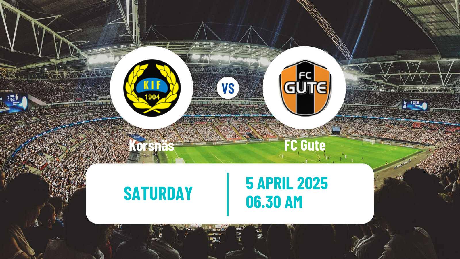 Soccer Swedish Division 2 - Norra Svealand Korsnäs - Gute