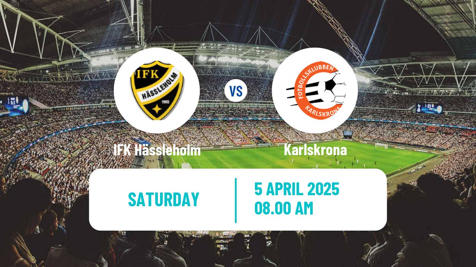 Soccer Swedish Division 2 - Södra Götaland IFK Hässleholm - Karlskrona