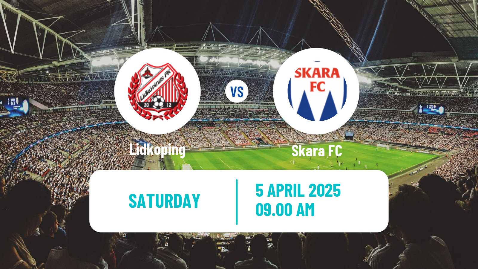 Soccer Swedish Division 2 - Norra Götaland Lidkoping - Skara