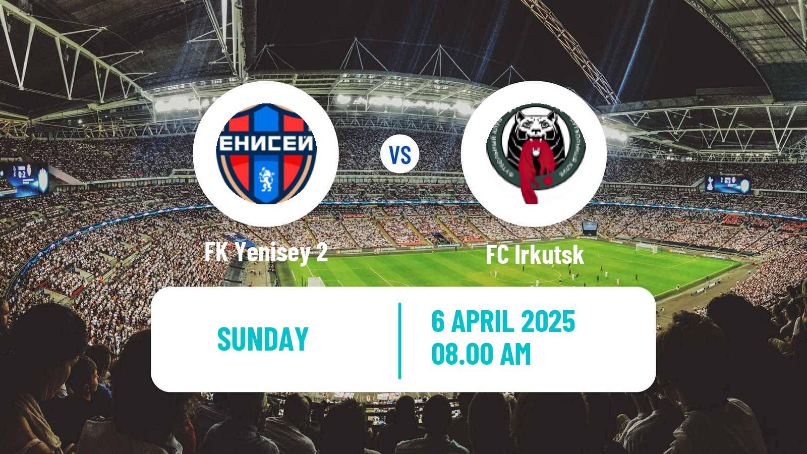 Soccer FNL 2 Division B Group 2 Yenisey 2 - Irkutsk